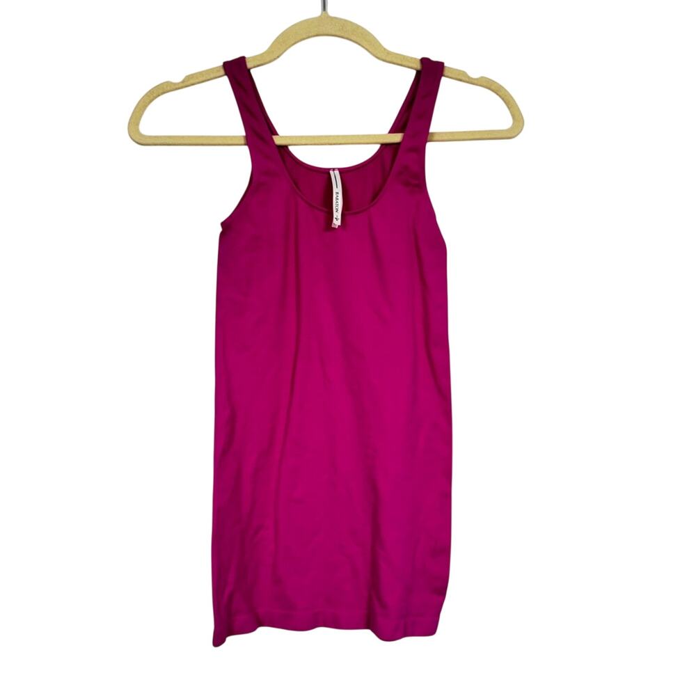 Babaton Aritzia Pink Stretchy Tank Top Womens S Workout Fitness Athletic Gym